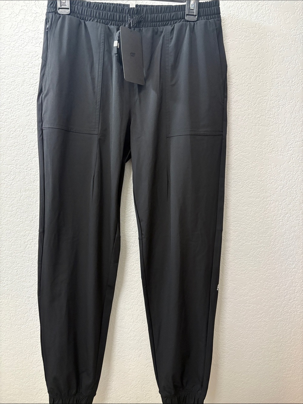 Fabletics Men's Black Athletic Jogger Pants